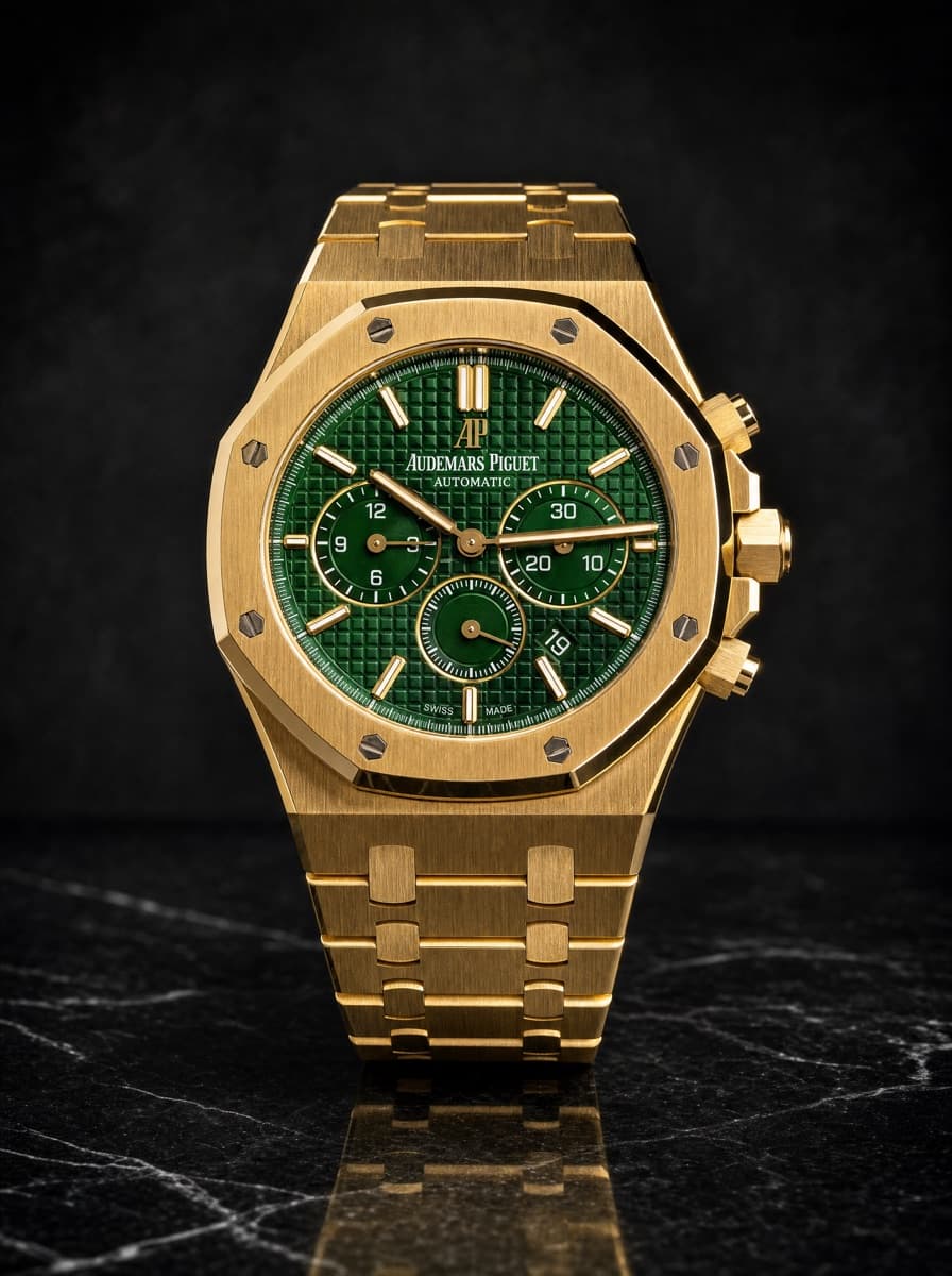 Audemars Piguet Green on Bracelet