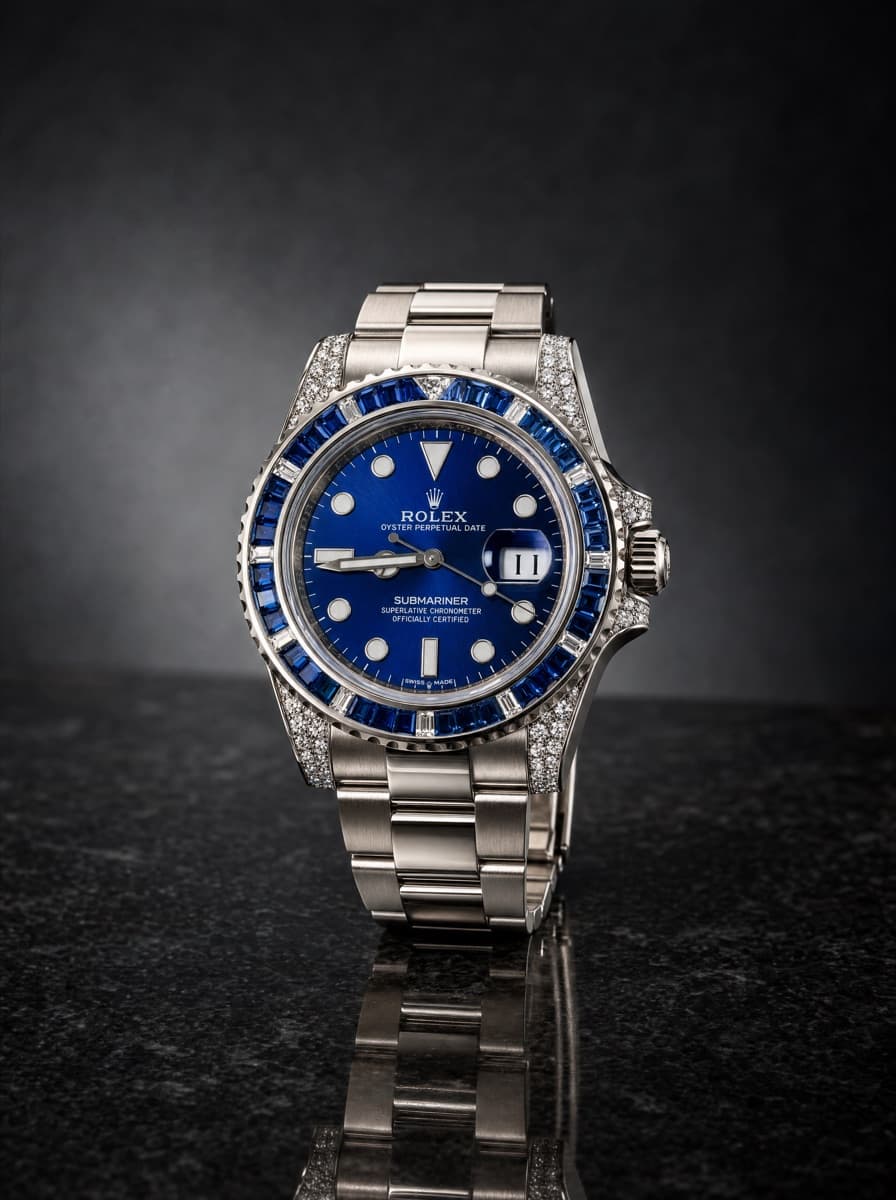 Rolex Blue Sapphire Sub Date
