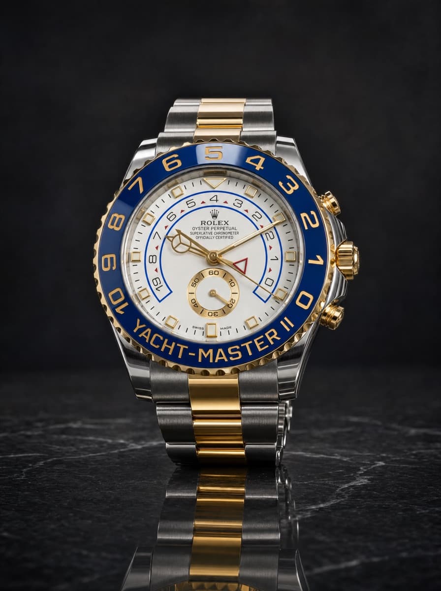 Rolex YM2 Mercedes Hands