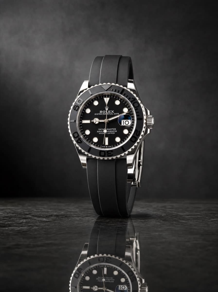 Rolex YM42 EE Straps on Case Side