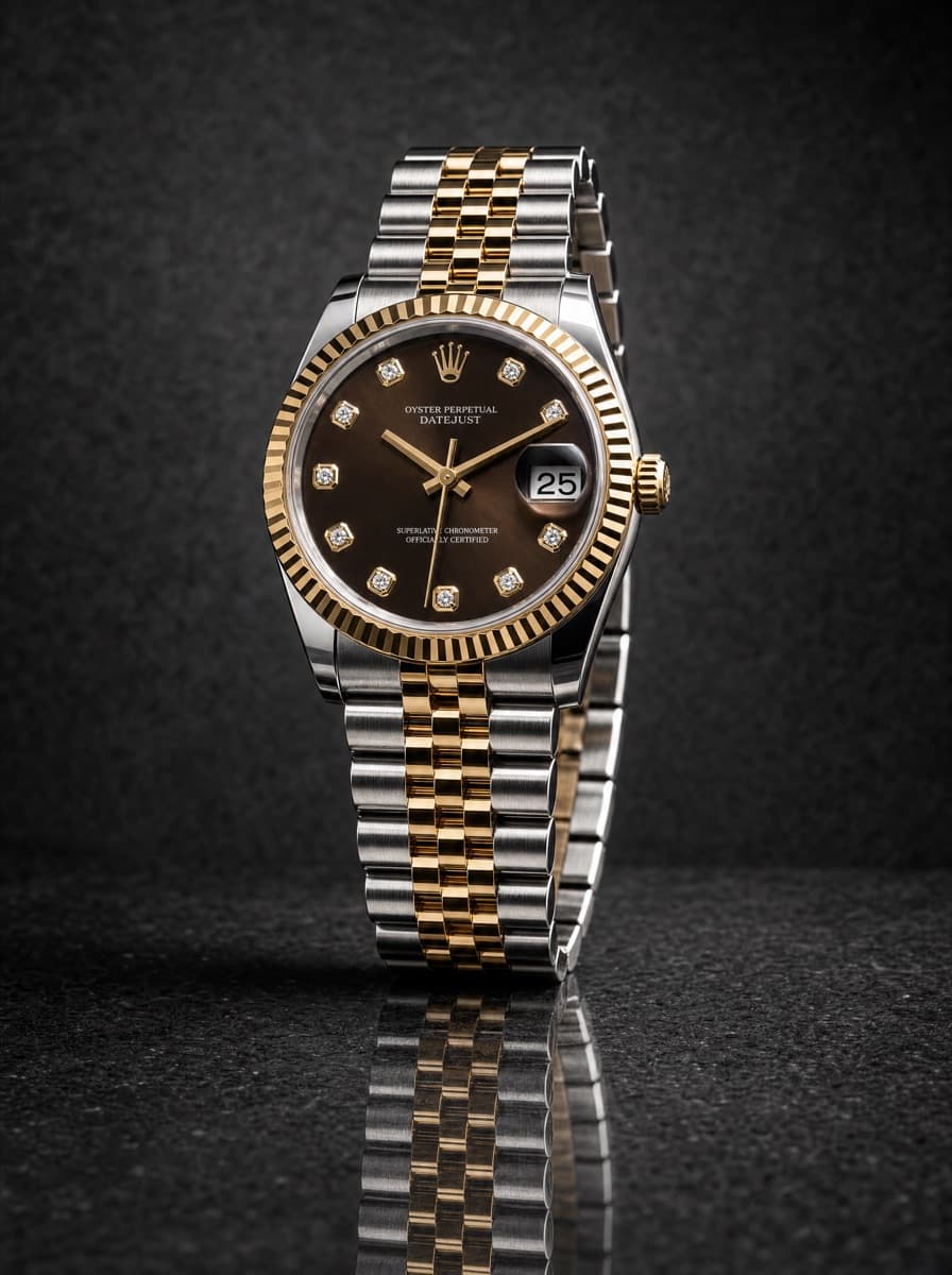 Rolex Jubilee Grey Diamond DJ31