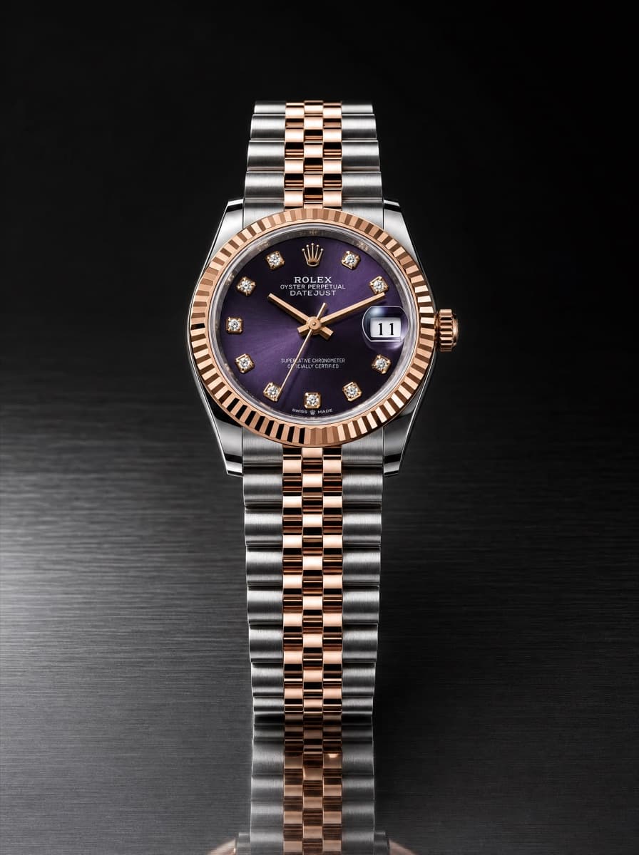Rolex Jubilee Purple Diamond DJ28 New