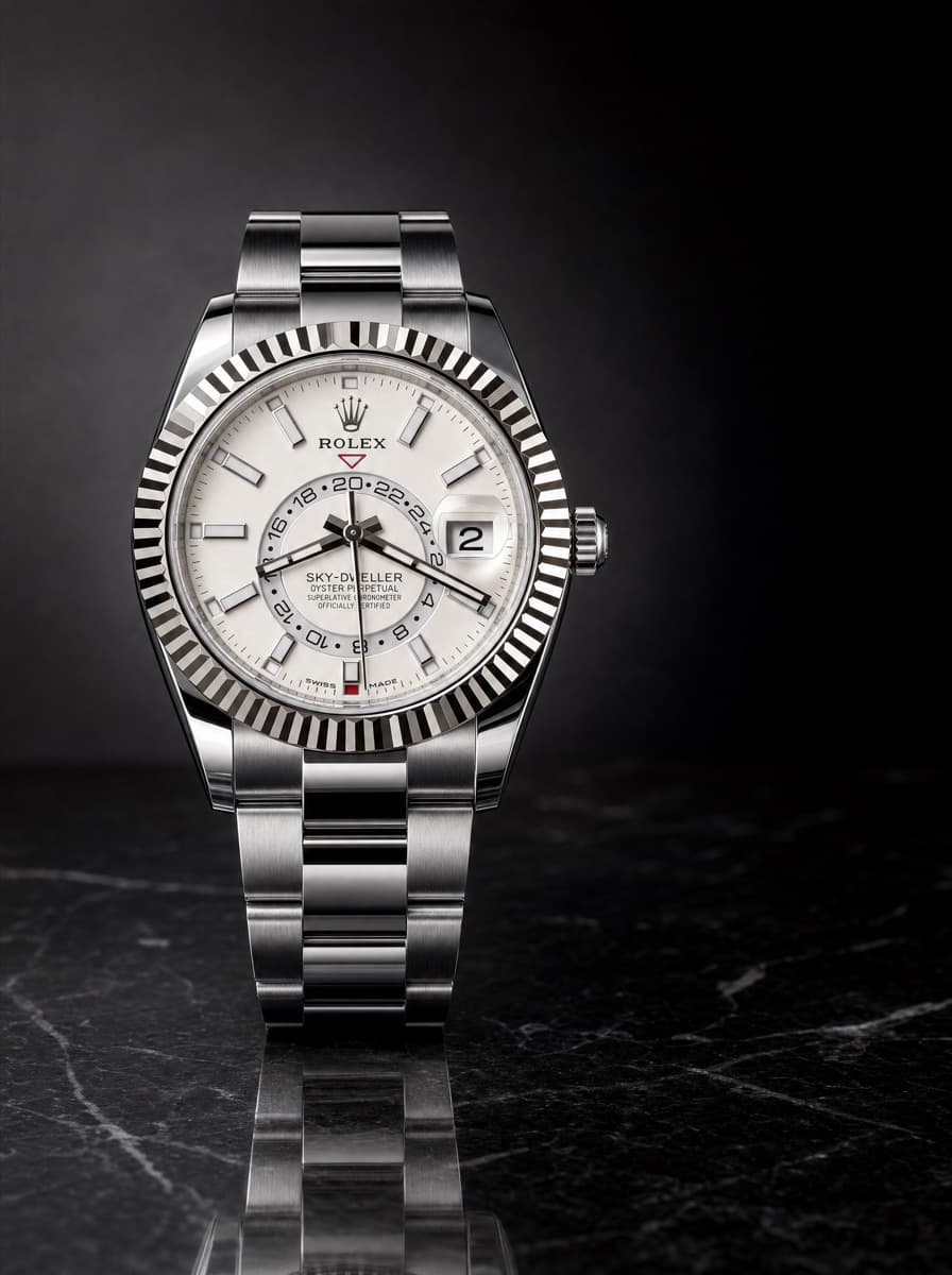 Rolex Oyster White Sky