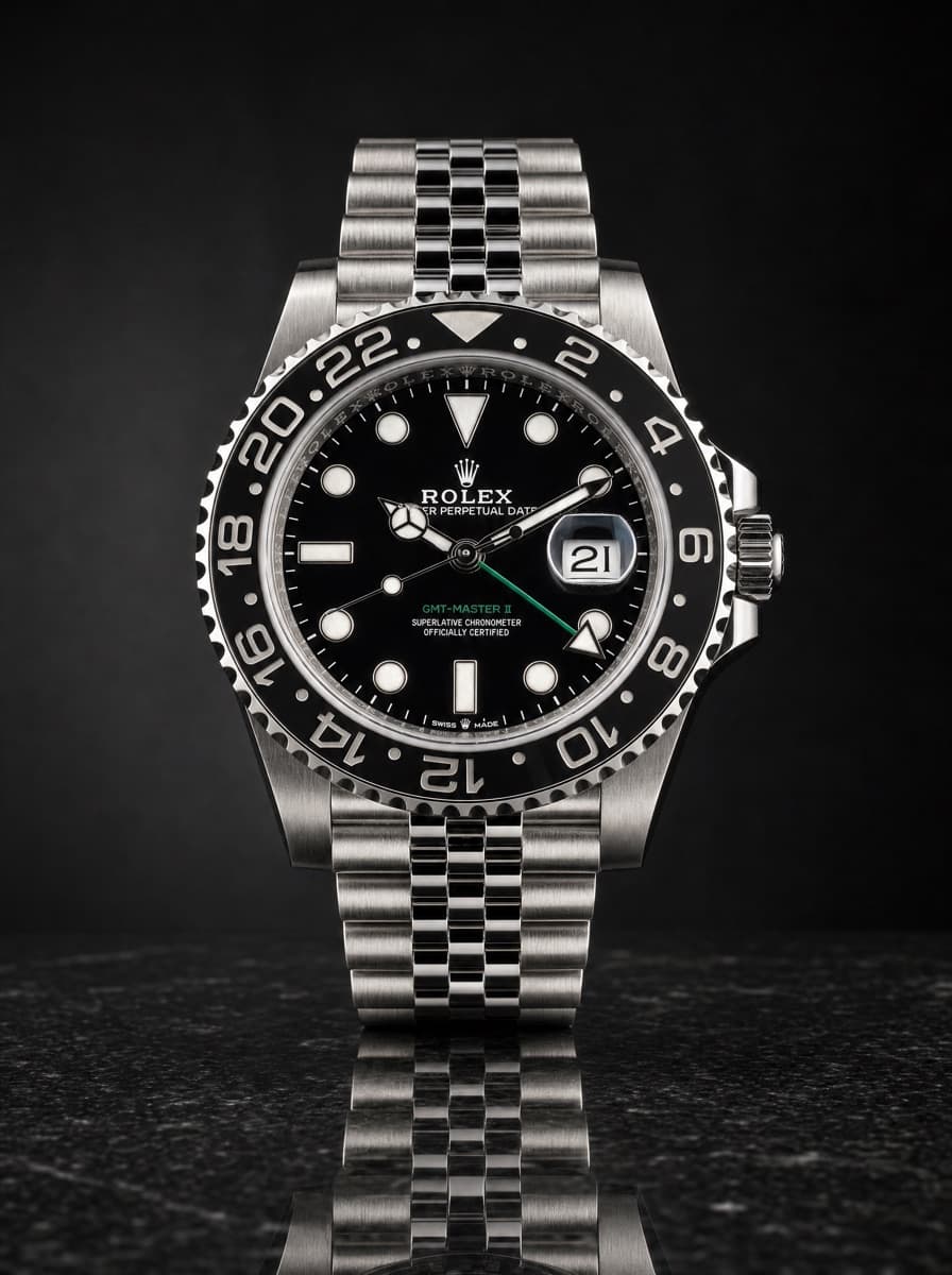 2024 Rolex GMT-Master II "Bruce Wayne" 40mm Stainless Steel Black