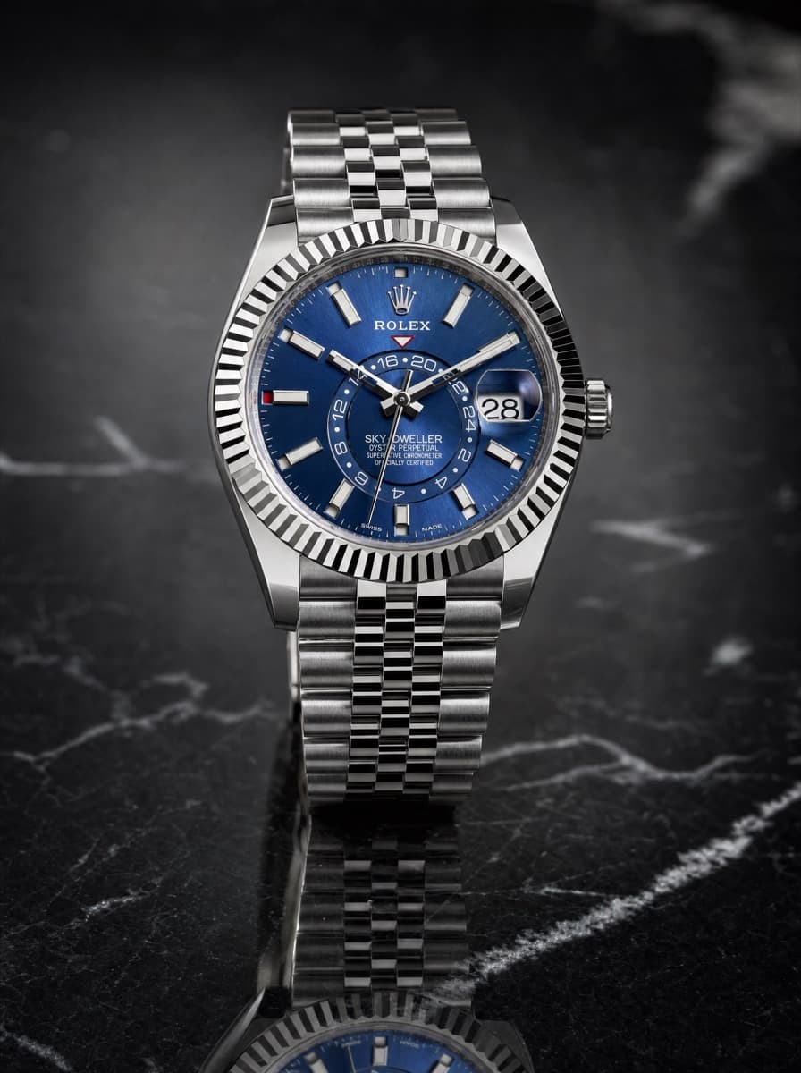 2022 Rolex Sky-Dweller 42mm Oystersteel Blue Dial REF: 326934